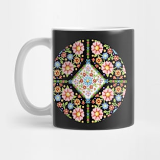 Millefiori Floral Tile Mug